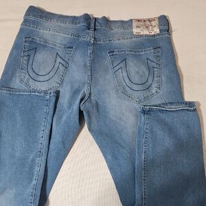 True Religion Light Blue Denim Jeans